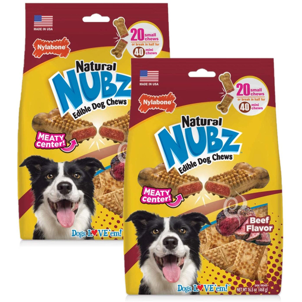 how many calories are in nubz dog treats