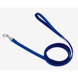 Coastal Single-Ply Nylon Dog Leash Blue 5/8 in x 4 ft