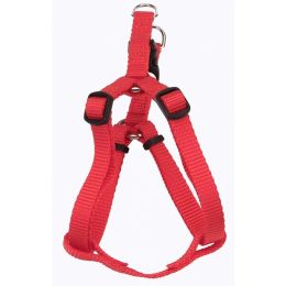 Comfort Wrap Adjustable Nylon Dog Harness Red Medium 3/4 in x 20-30 in