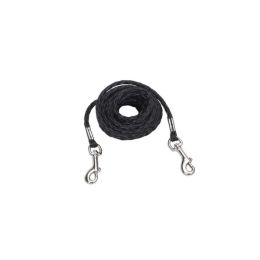 Coastal Poly Petite Dog Tie Out Black 5/32 in x 15 ft