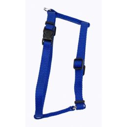 Coastal Standard Adjustable Nylon Dog Harness Blue Small 5/8 in x 14-24 in