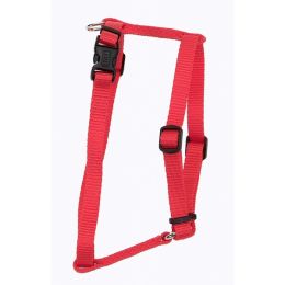 Coastal Standard Adjustable Nylon Dog Harness Red Medium 3/4 in x 18-30 in