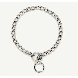 Titan Chain Training Dog Collar X-Heavy Nickel, Chrome 4 mm x 28 in