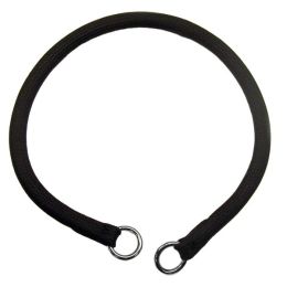 Coastal Round Nylon Training Dog Collar Black 3/8 in x 16 in