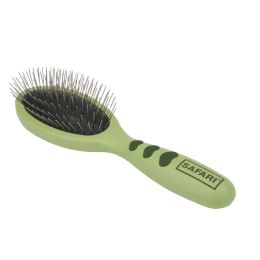 Safari Wire Pin Brush Green Large