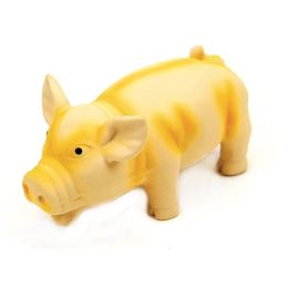 Rascals Latex Dog Toy Pig 3.25 in