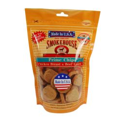 Smokehouse USA Made Prime Chips Chicken & Turkey Dog Treat 16 oz