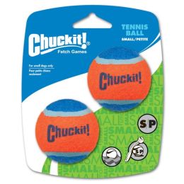 CHUCKIT D TNS BALL SM 2PK