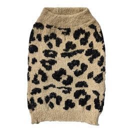 Fashion Pet Cosmo Animal Sweater Taupe Small