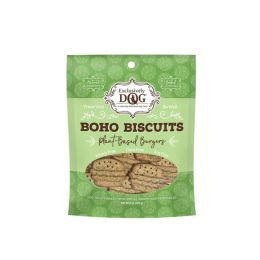 Exclusively Pet Dog Boho Biscuits Plant-Based Burgers Dog Treat 2.3 Oz, 10 Pk