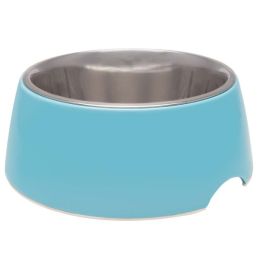 Loving Pets Retro Bowl Electric Blue Small