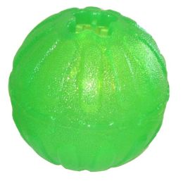 Starmark Fun Ball Dog Toy Green, 1ea/MD/LG, 3.25 in