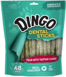 Dingo Dental Sticks for Tartar Control (size: 48 Pack)