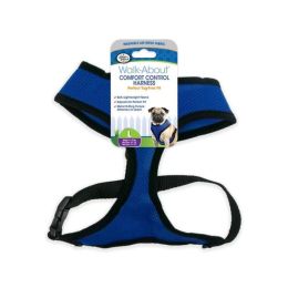 Four Paws Comfort Control Harness - Blue (size: Large - For Dogs 11-18 lbs (19"-23" Chest & 13"-15" Neck))