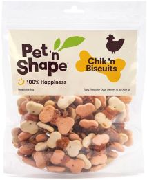 Pet 'n Shape Chik 'n Biscuits Dog Treats (size: 16 oz)